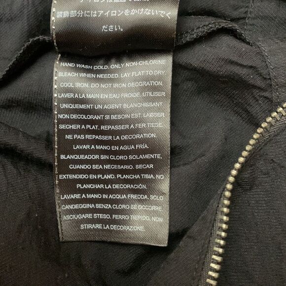 Guess Zip Up Skirt Black Size Large - Picture 6 of 7
